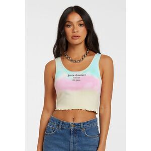 Juicy Couture x Forever 21 Crop Tie Dye Tank Top Shirt   Women's Size Medium